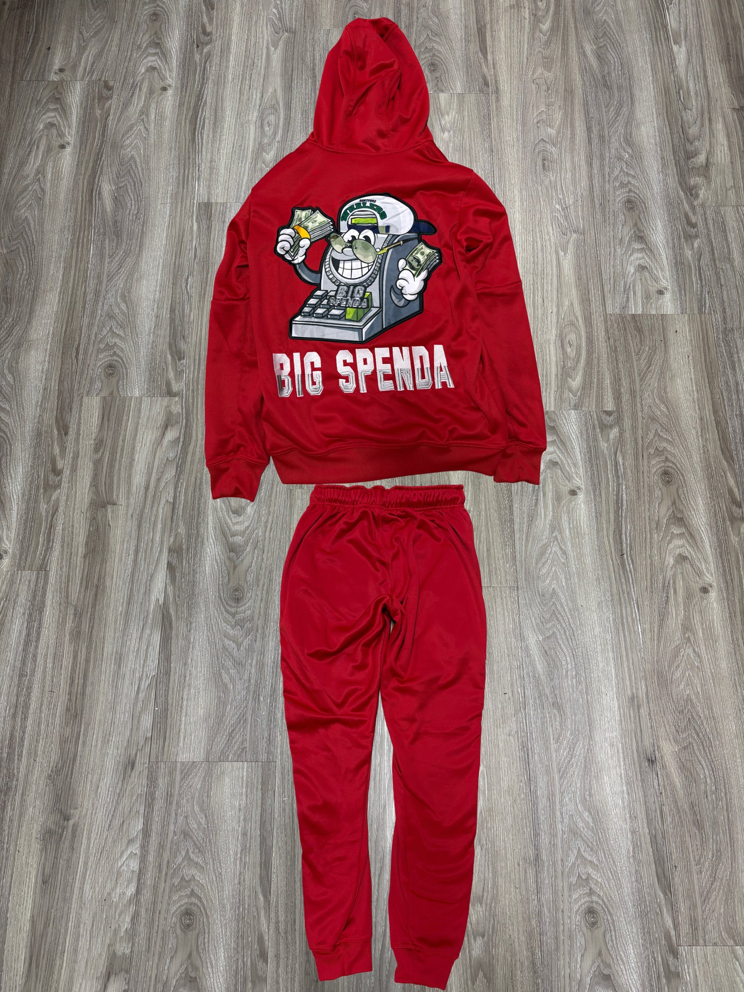 BS LOGO RED/WHITE SET