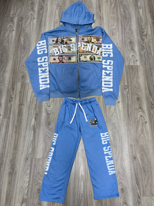 MONEY TALKS BLUE SET