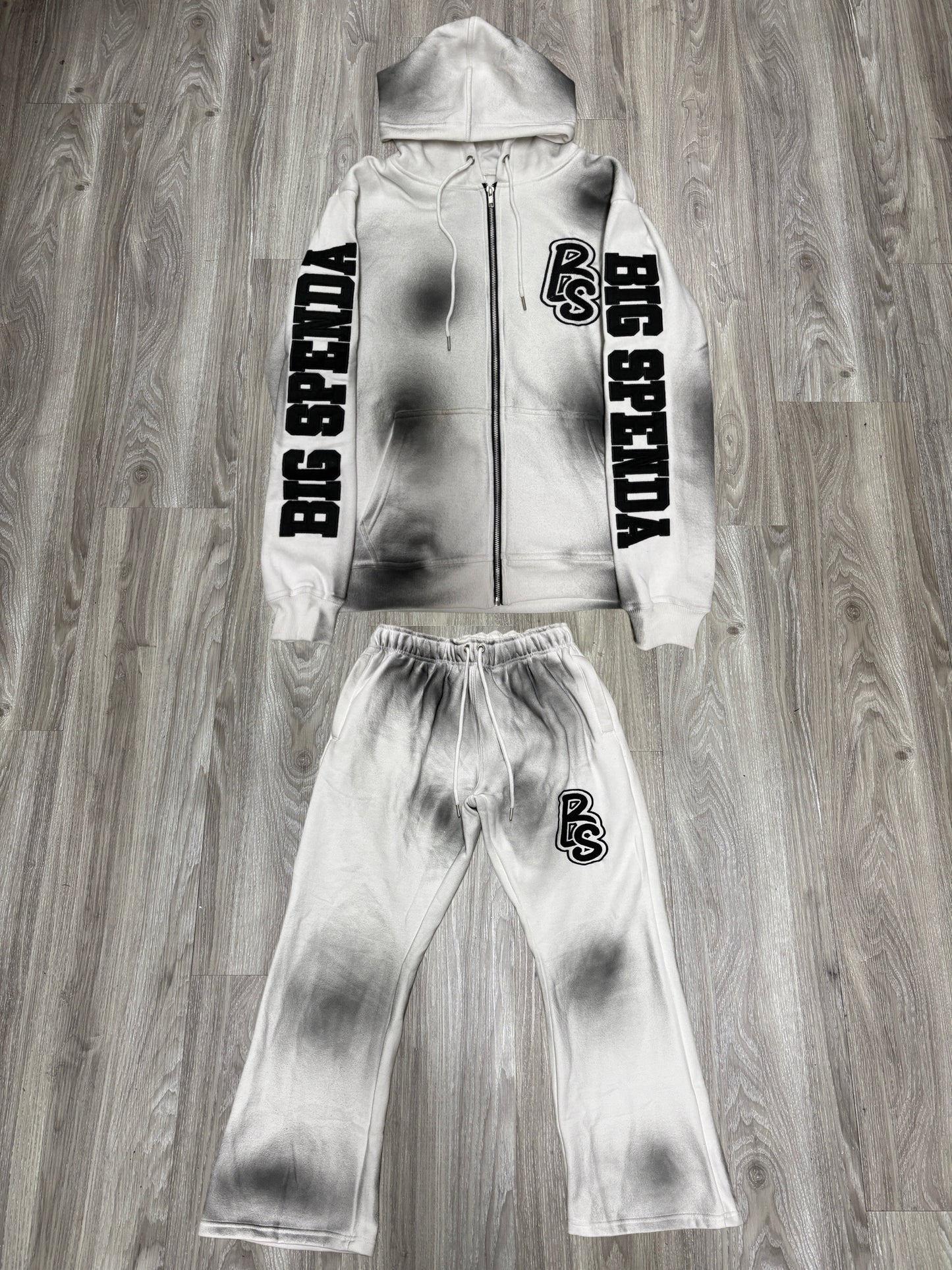 BS LOGO WHITE/BLACK SET