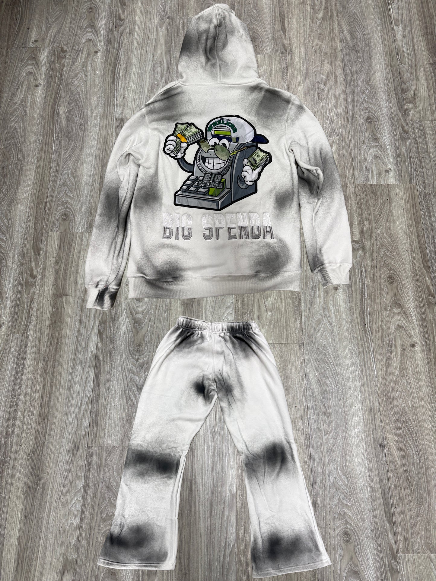 BS LOGO WHITE/BLACK SET