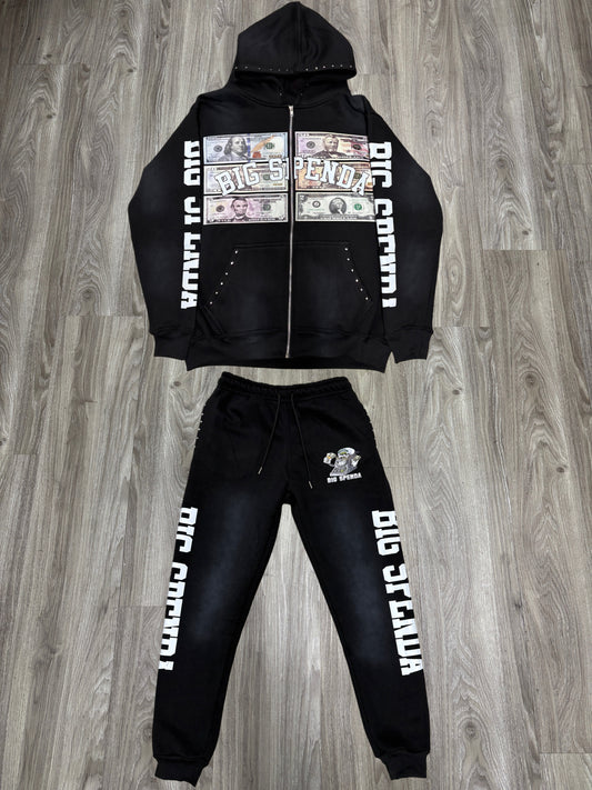 MONEY TALKS BLACK SET