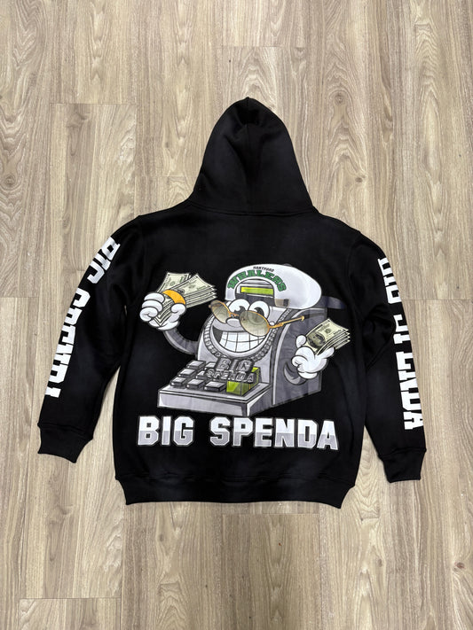 MONEY TALKS HOODIE BLACK