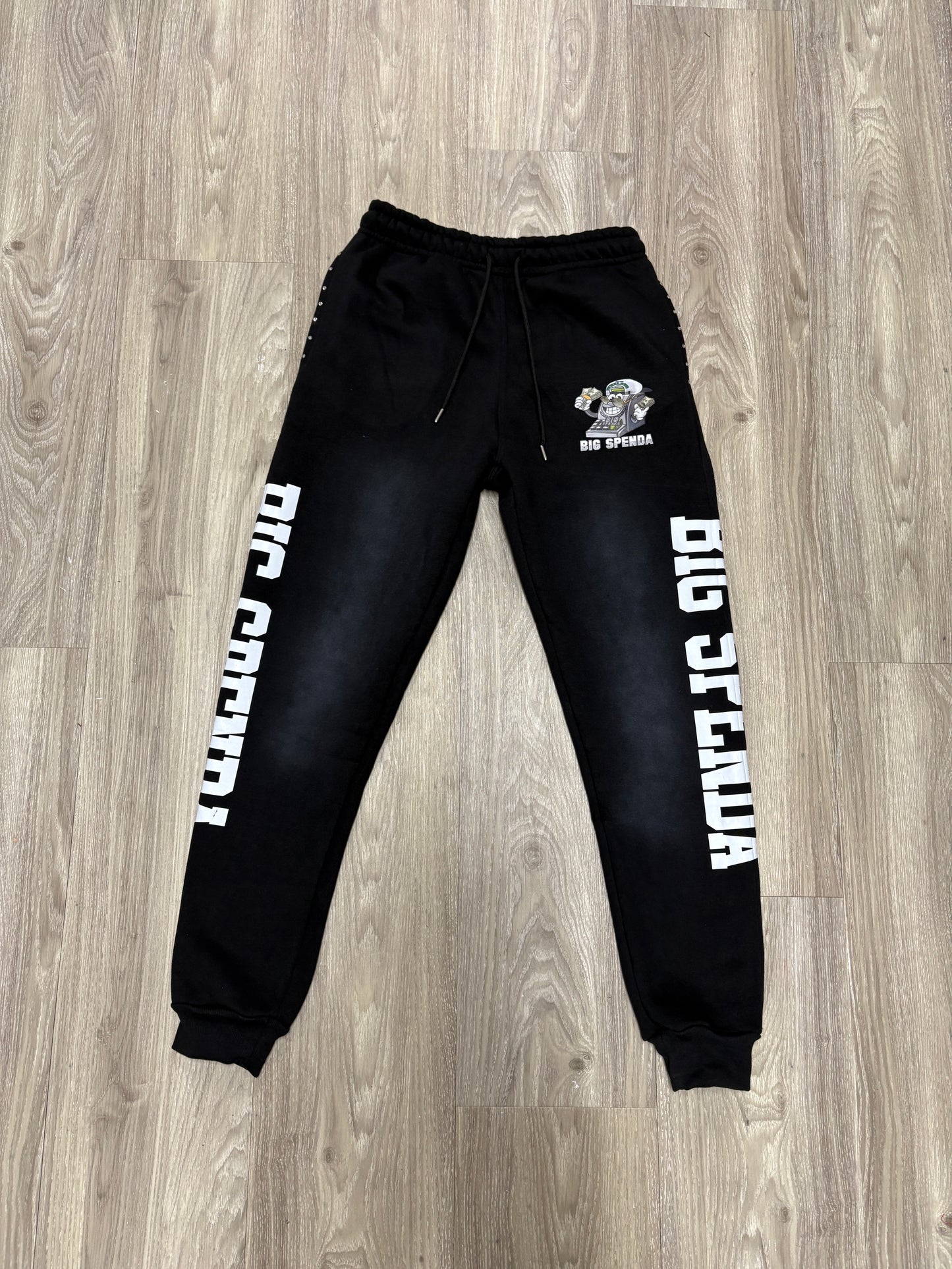 MONEY TALKS SWEATPANTS BLACK